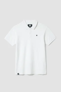 POLO PATCH BLANCO