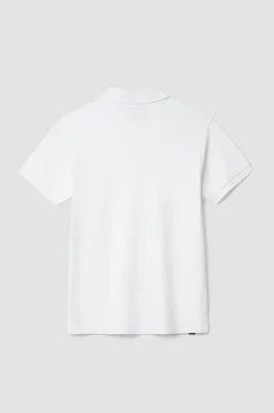 POLO PATCH BLANCO