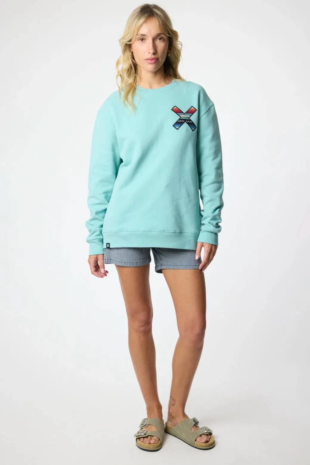 SUDADERA CLASSIC ACQUA