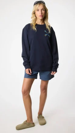 SUDADERA CLASSIC AZUL MARINO