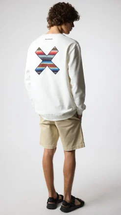 SUDADERA CLASSIC BLANCO ROTO