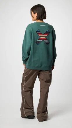 SUDADERA CLASSIC TREKKING GREEN