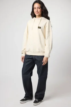 SUDADERA CON CAPUCHA BASIC PREMIUM CRD BLANCO ROTO