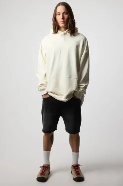 SUDADERA CON CAPUCHA BONFIRE CREMA