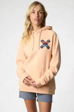 SUDADERA CON CAPUCHA CLASSIC APRICOT