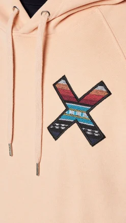 SUDADERA CON CAPUCHA CLASSIC APRICOT