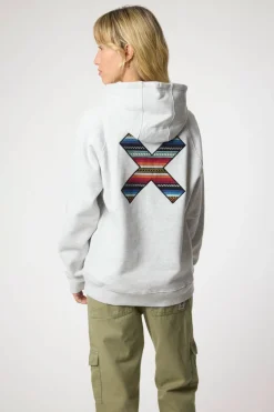 SUDADERA CON CAPUCHA CLASSIC LIGHT GREY MELANGE