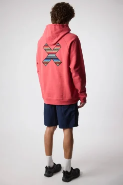 SUDADERA CON CAPUCHA CLASSIC ROJA
