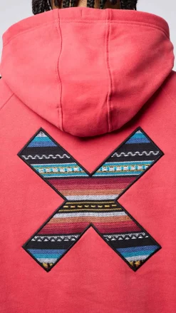 SUDADERA CON CAPUCHA CLASSIC ROJA
