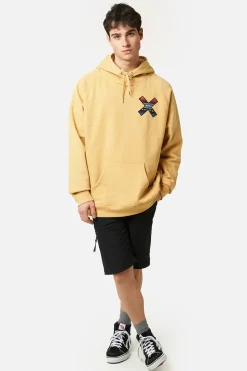 SUDADERA CON CAPUCHA CLASSIC AMARILLA