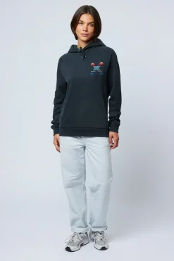 SUDADERA CON CAPUCHA CLASSIC ANTRACITA