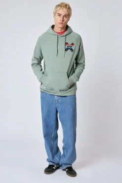 SUDADERA CON CAPUCHA CLASSIC MENTA