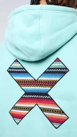 SUDADERA CON CAPUCHA CLASSIC ACQUA