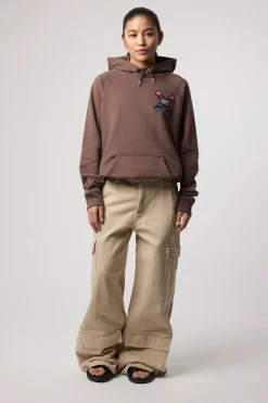 SUDADERA CON CAPUCHA CLASSIC TAPIOCA
