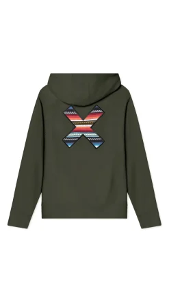 SUDADERA CON CAPUCHA CLASSIC CAQUI