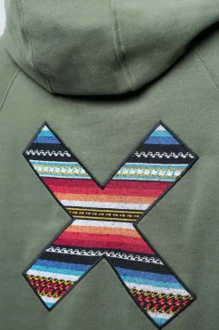 SUDADERA CON CAPUCHA CLASSIC CAQUI