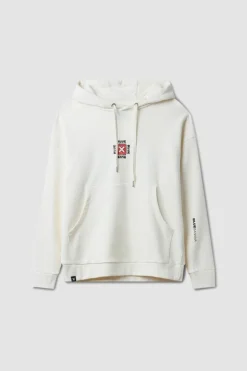 SUDADERA CON CAPUCHA FOAM BLANCO ROTO