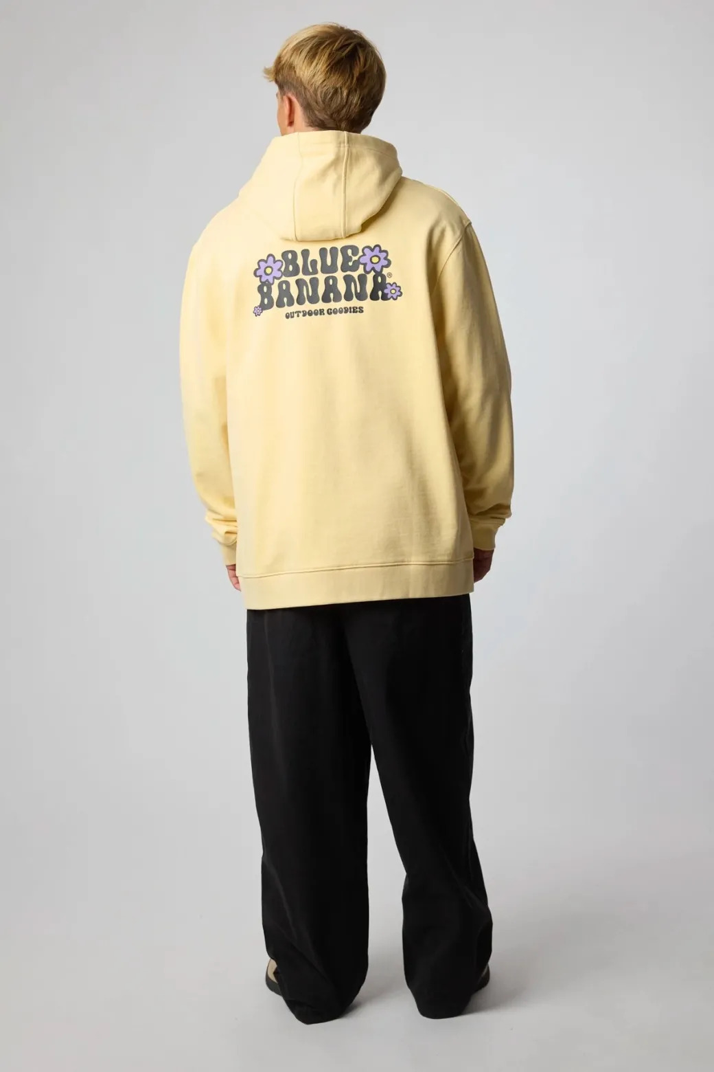 SUDADERA CON CAPUCHA FULL ZIP HARDY LIGHT YELLOW