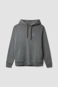 SUDADERA CON CAPUCHA ICONIC ASH