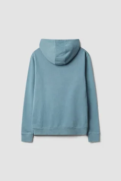 SUDADERA CON CAPUCHA ICONIC SKY BLUE