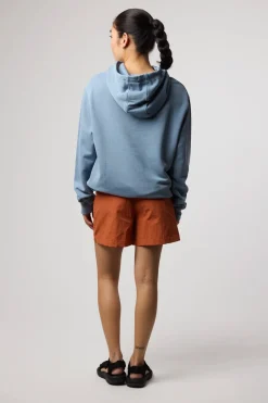 SUDADERA CON CAPUCHA ICONIC SKY BLUE
