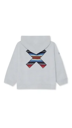 SUDADERA CON CAPUCHA KIDS CLASSIC LIGHT GREY MELANGE