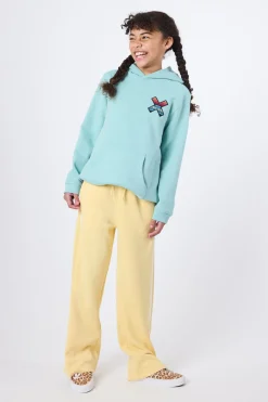 SUDADERA CON CAPUCHA KIDS CLASSIC ACQUA