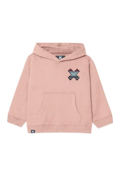 SUDADERA CON CAPUCHA KIDS CLASSIC PEACH