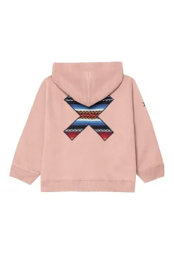 SUDADERA CON CAPUCHA KIDS CLASSIC PEACH