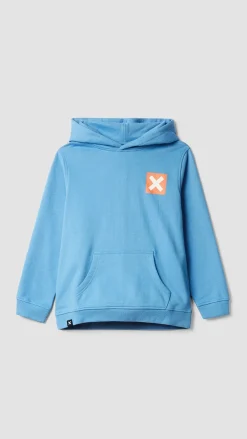 SUDADERA CON CAPUCHA KIDS NATURE JAY BLUE