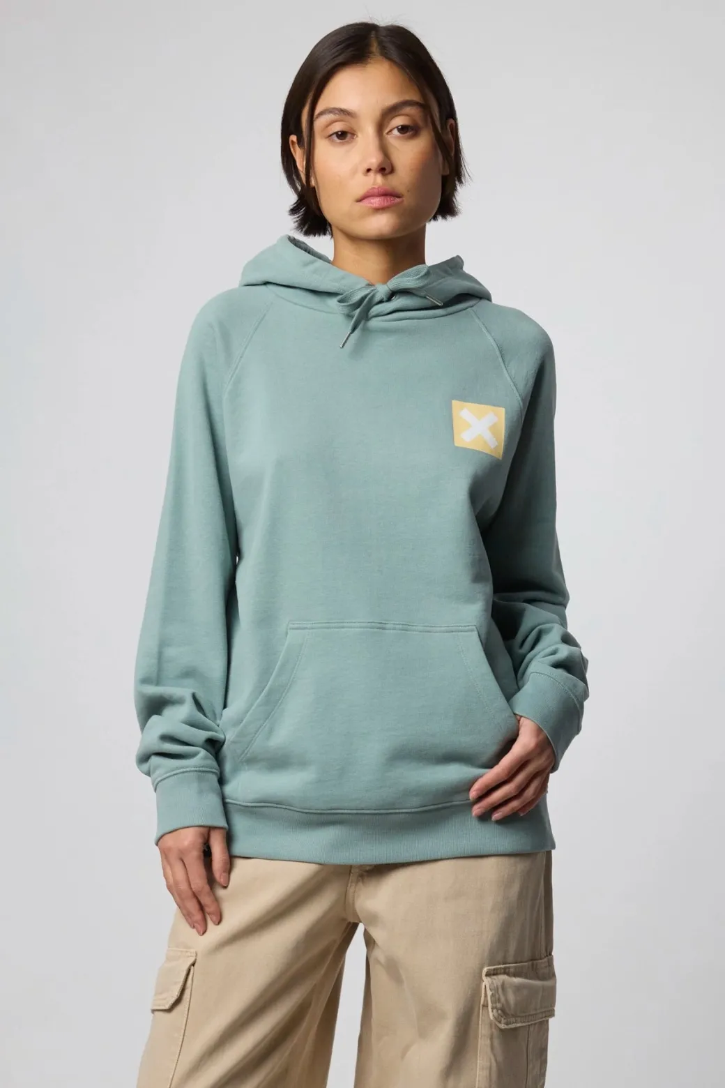 SUDADERA CON CAPUCHA NATURE MENTA