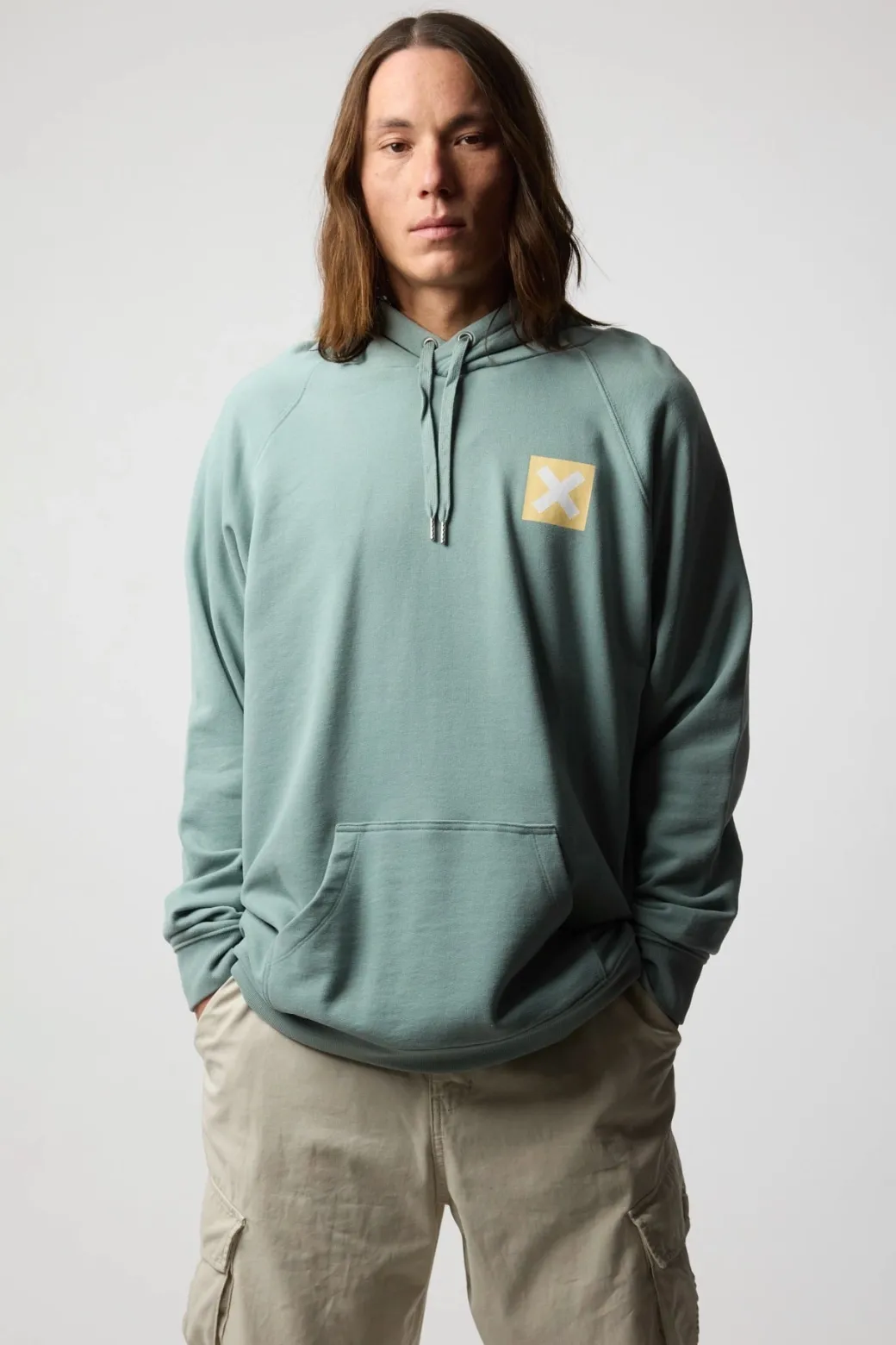 SUDADERA CON CAPUCHA NATURE MENTA