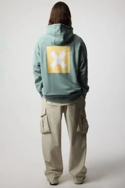 SUDADERA CON CAPUCHA NATURE MENTA