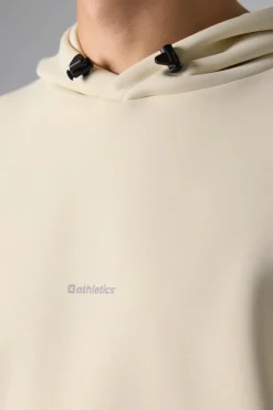 SUDADERA CON CAPUCHA TECH DUSTY CREAM