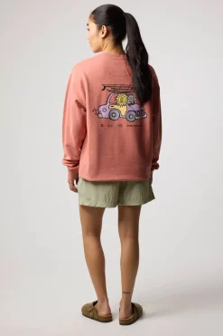 SUDADERA FORECAST CORAL