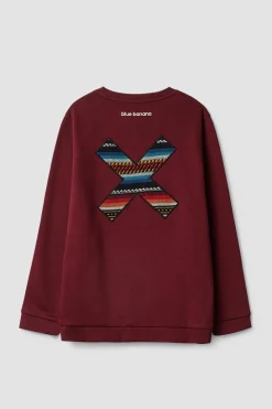SUDADERA KIDS CLASSIC BURGUNDY