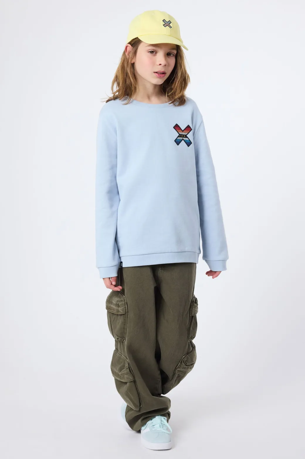 SUDADERA KIDS CLASSIC ICE BLUE