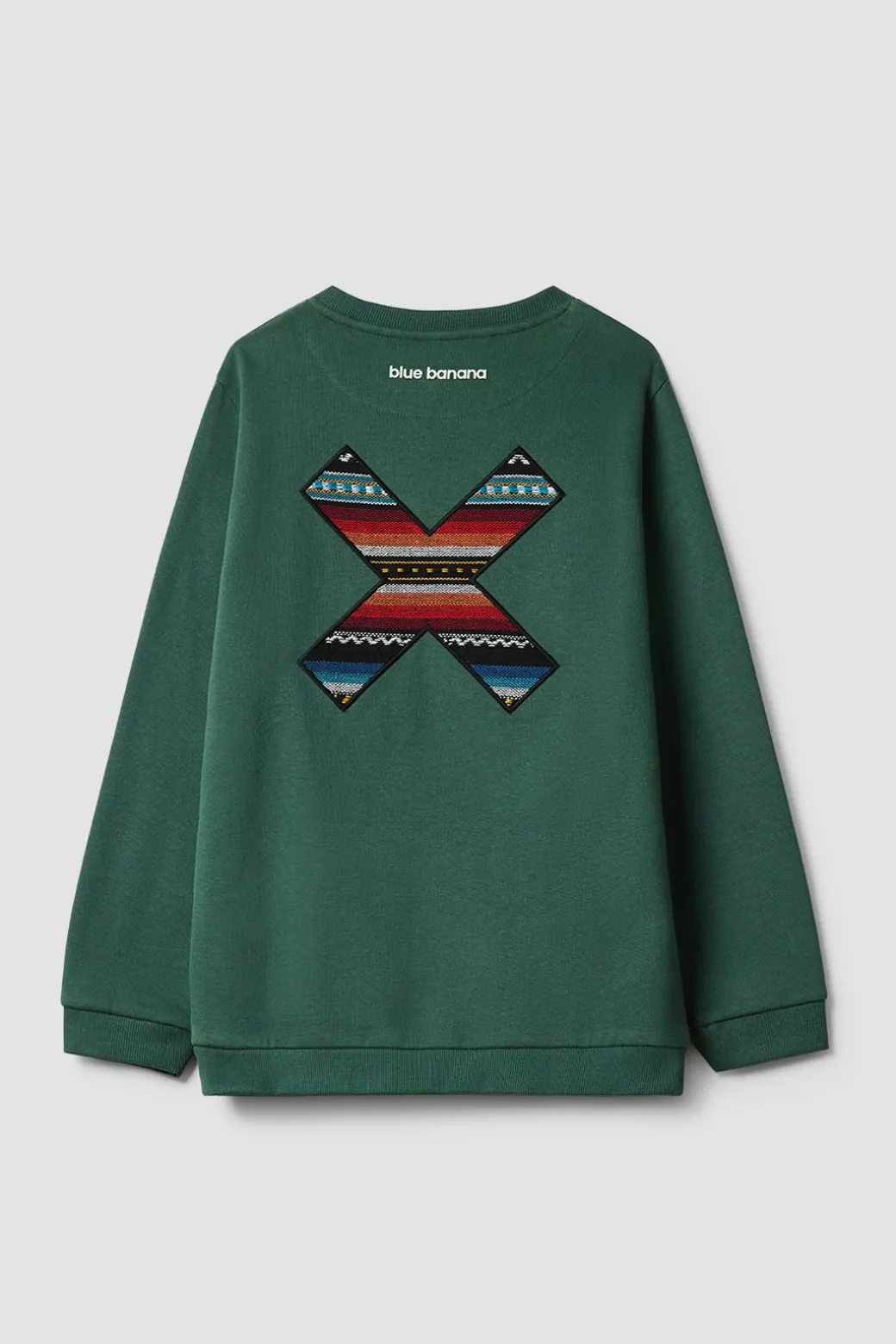 SUDADERA KIDS CLASSIC TREKKING GREEN