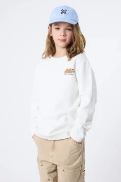 SUDADERA KIDS FORECAST BLANCO ROTO