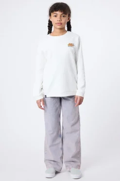 SUDADERA KIDS FORECAST BLANCO ROTO