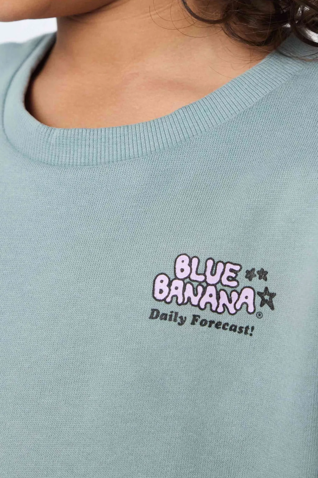 SUDADERA KIDS FORECAST MENTA