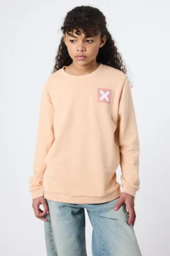 SUDADERA KIDS NATURE APRICOT