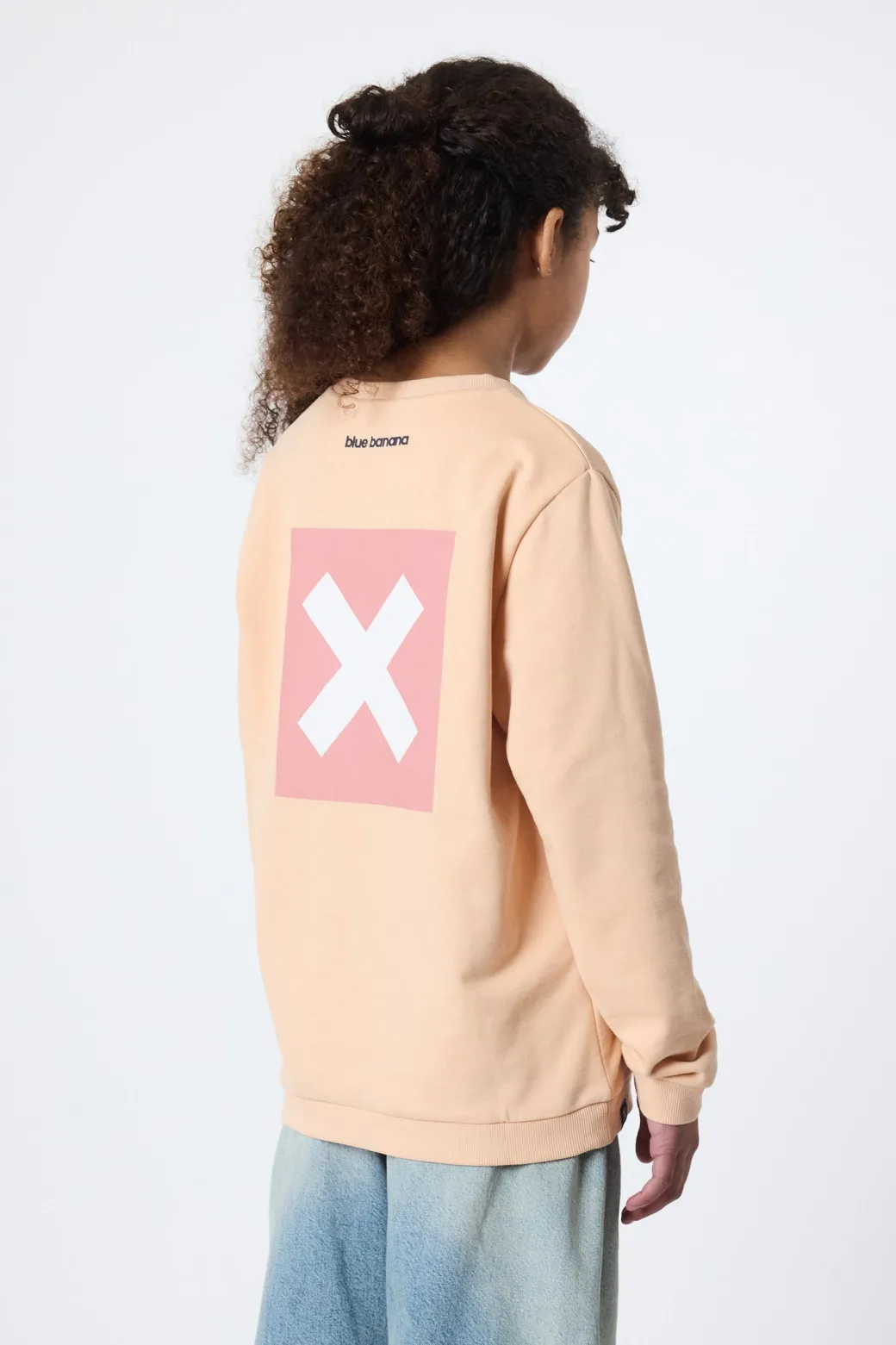 SUDADERA KIDS NATURE APRICOT