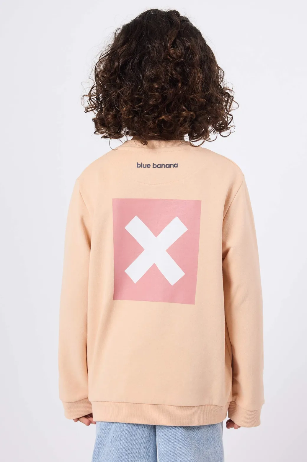 SUDADERA KIDS NATURE APRICOT