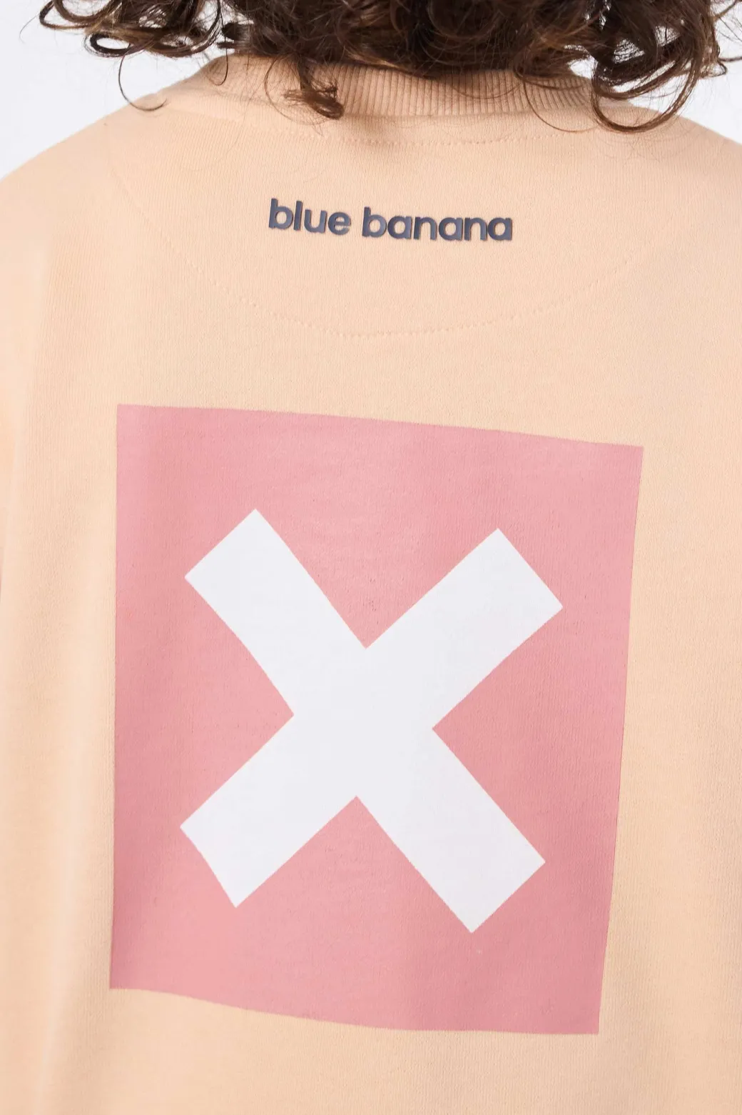 SUDADERA KIDS NATURE APRICOT