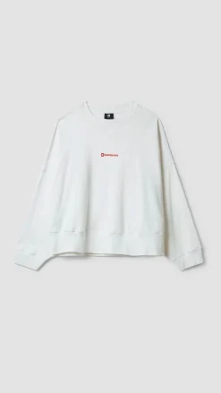SUDADERA MUJER CLEAN BLANCA