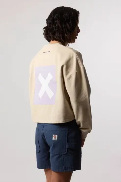SUDADERA MUJER NATURE FOSSIL