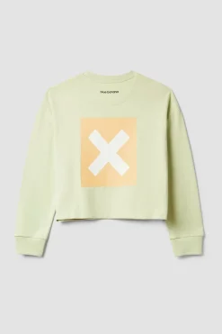 SUDADERA MUJER NATURE PISTACHO