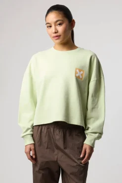SUDADERA MUJER NATURE PISTACHO