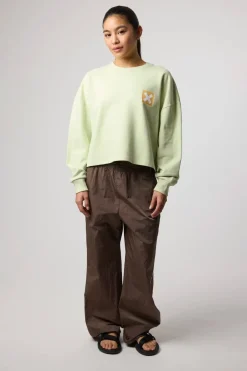 SUDADERA MUJER NATURE PISTACHO